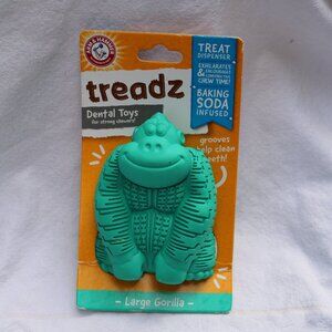 🎉HP🎉 Arm & Hammer treadz Dental Toy/Treat Dispenser for Strong Chewers